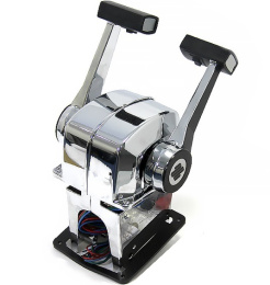 Контроллер горизонтального крепления Ultraflex двухрычажный хром (B78)